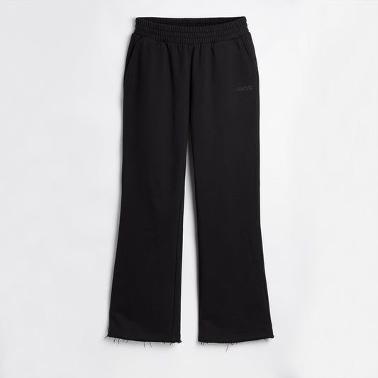 TomboyX French Terry Flare Pant - Black