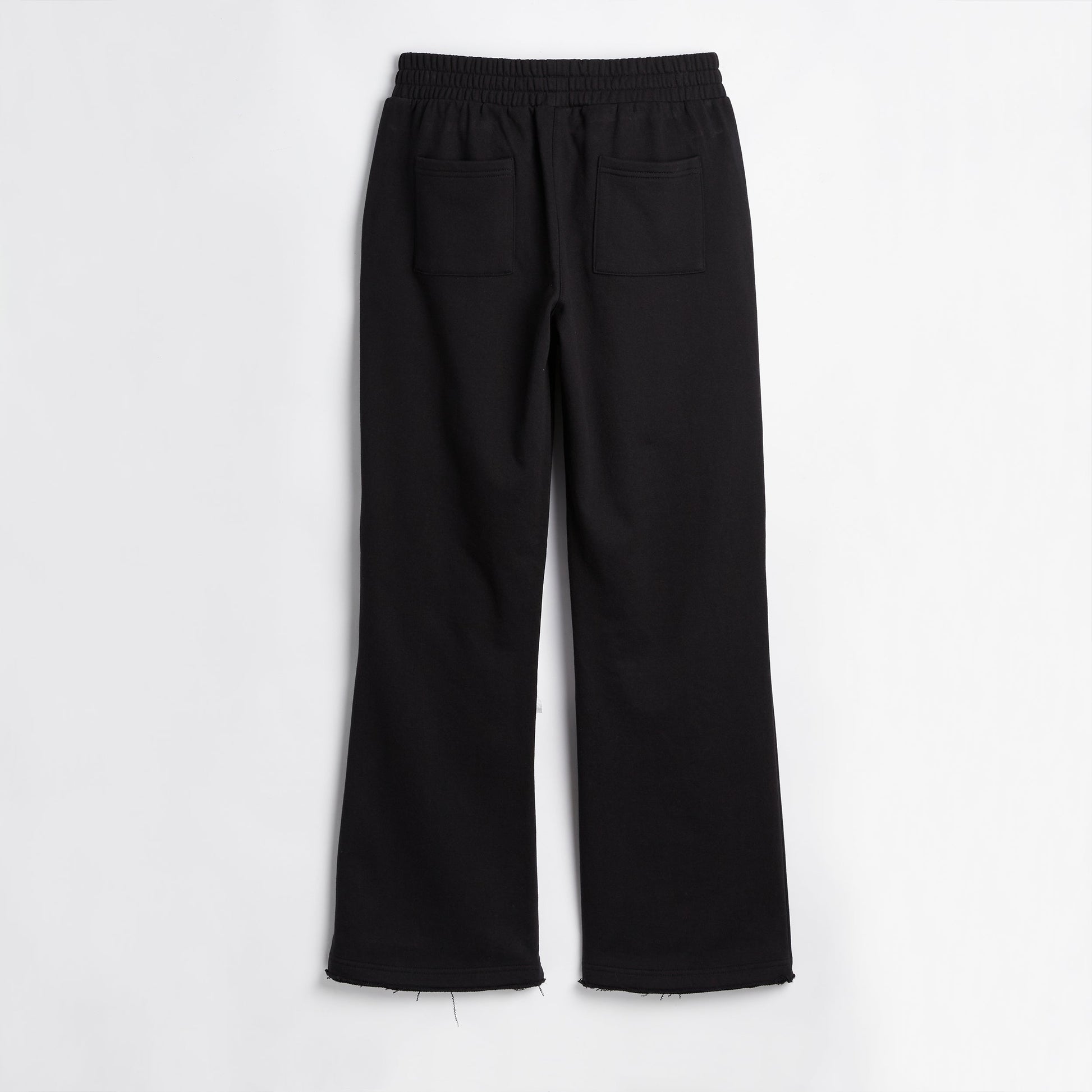 TomboyX French Terry Flare Pant - Black