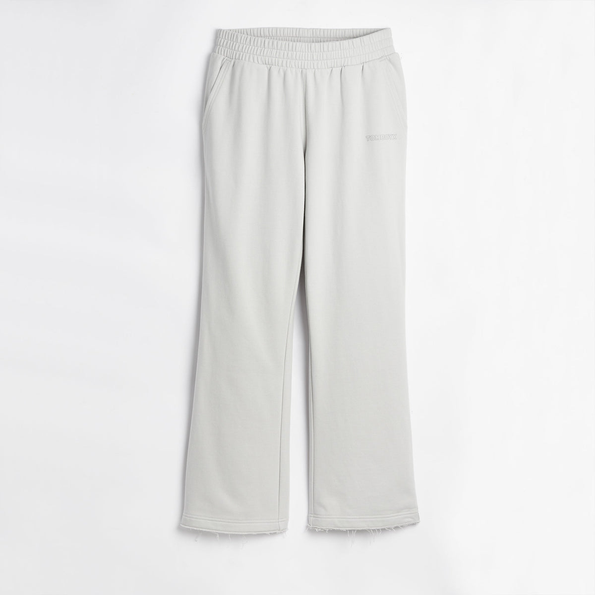 TomboyX French Terry Flare Pant - Concrete Gray