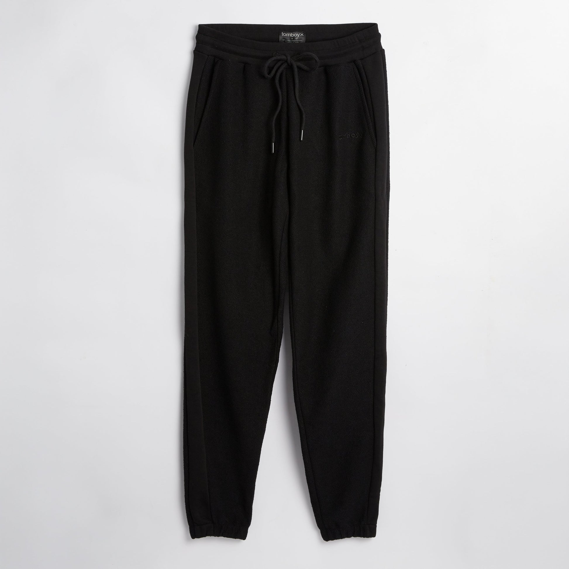 TomboyX Inside Out French Terry Jogger - Black