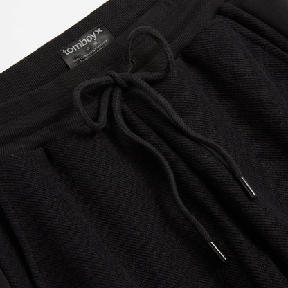 TomboyX Inside Out French Terry Jogger - Black