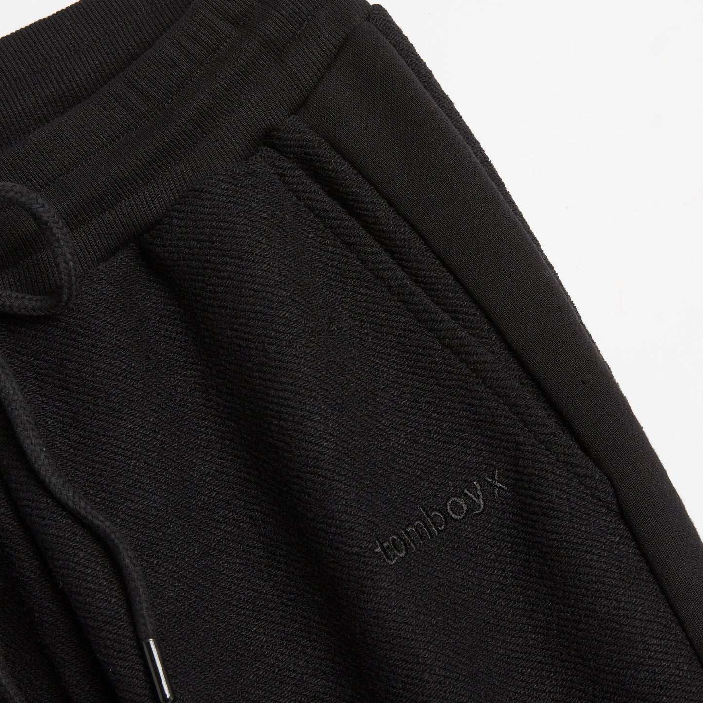 TomboyX Inside Out French Terry Jogger - Black