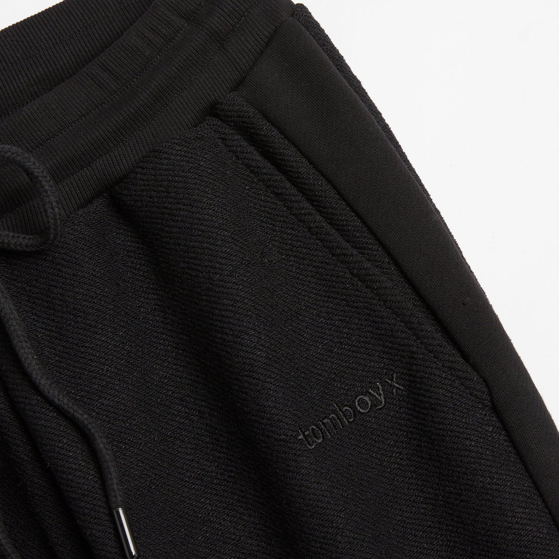 TomboyX Inside Out French Terry Jogger - Black