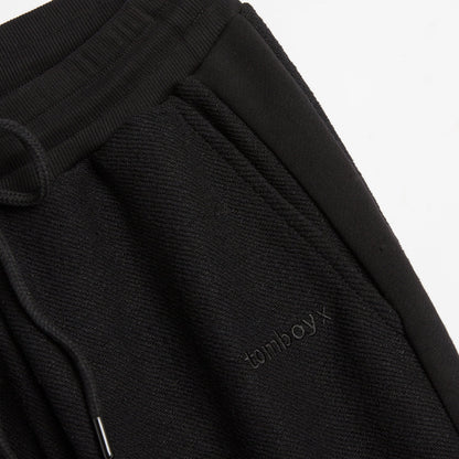 TomboyX Inside Out French Terry Jogger - Black