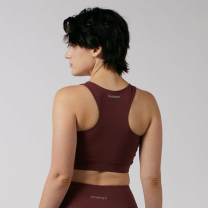 TomboyX Full Zip Bra - Fig