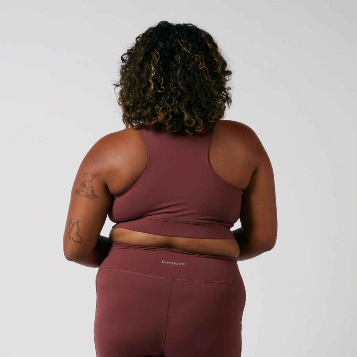 TomboyX Full Zip Bra - Fig