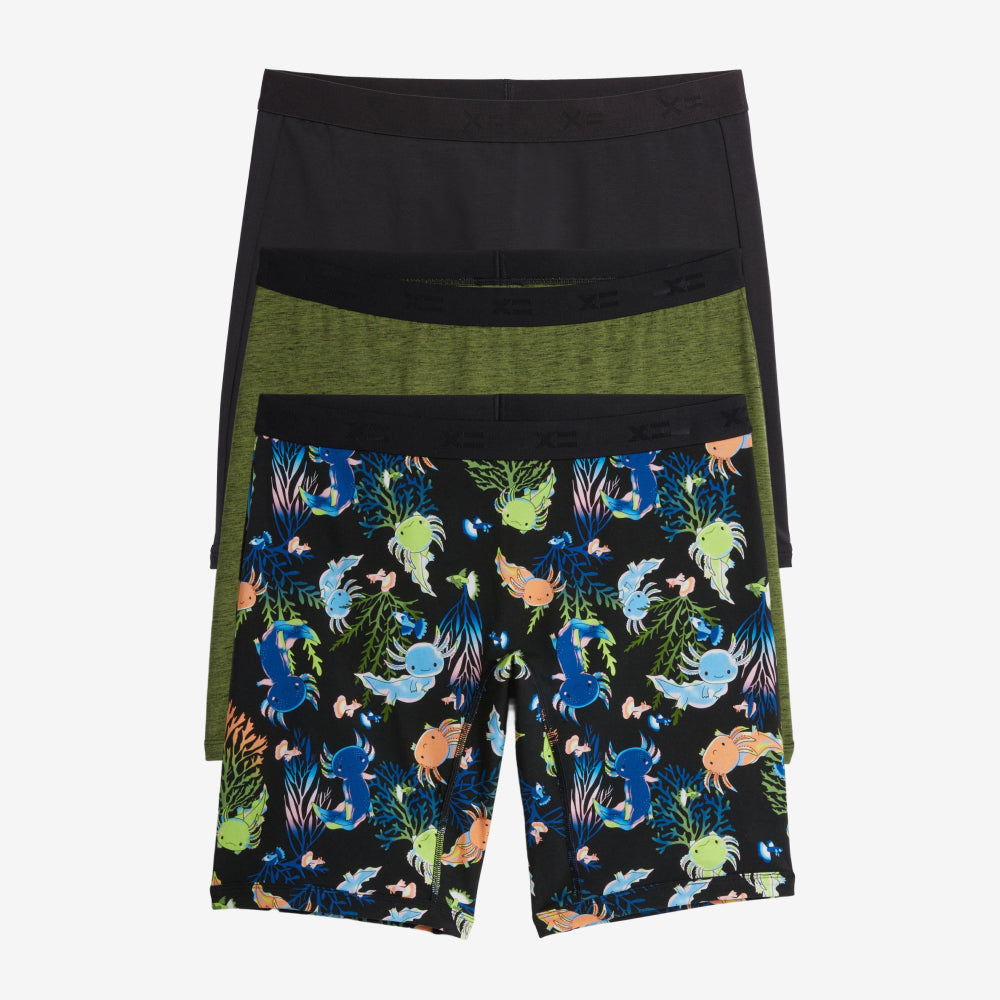 TomboyX 9" Boxer Briefs -Pack- Lotl Love