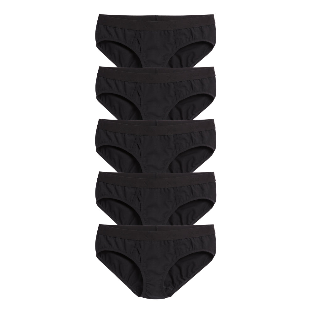 TomboyX Iconic Briefs 5-Pack - X= Black