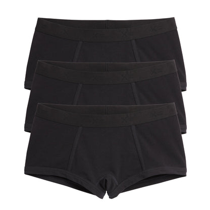 TomboyX Boy Shorts 3-Pack - X= Black