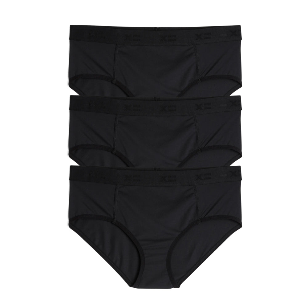 TomboyX SmoothTuck Tucking Hipster 3-Pack - Black