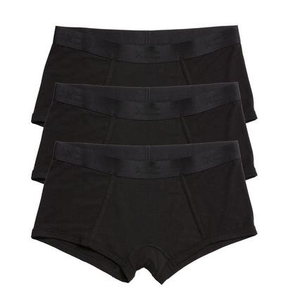 TomboyX Boy Shorts 3-Pack - TENCEL™ Modal X= Black