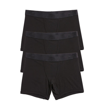 TomboyX 4.5" Trunks 3-Pack - TENCEL™ Modal X= Black
