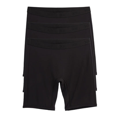 TomboyX 9" Boxer Briefs 3-Pack - TENCEL™ Modal X= Black
