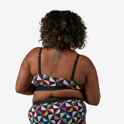 TomboyX Low Cut Soft Bra - Pride-o-scope Imperfects
