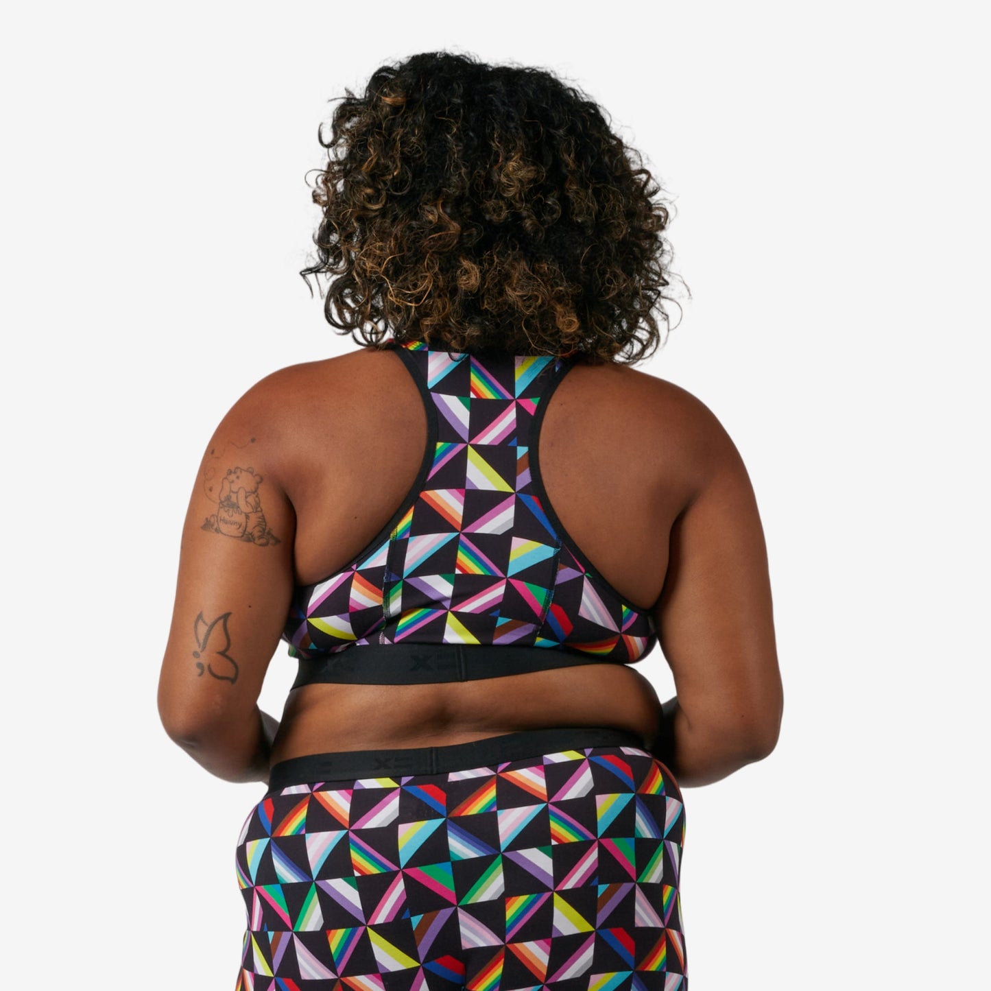 TomboyX Racerback Soft Bra - Pride-o-scope Imperfects