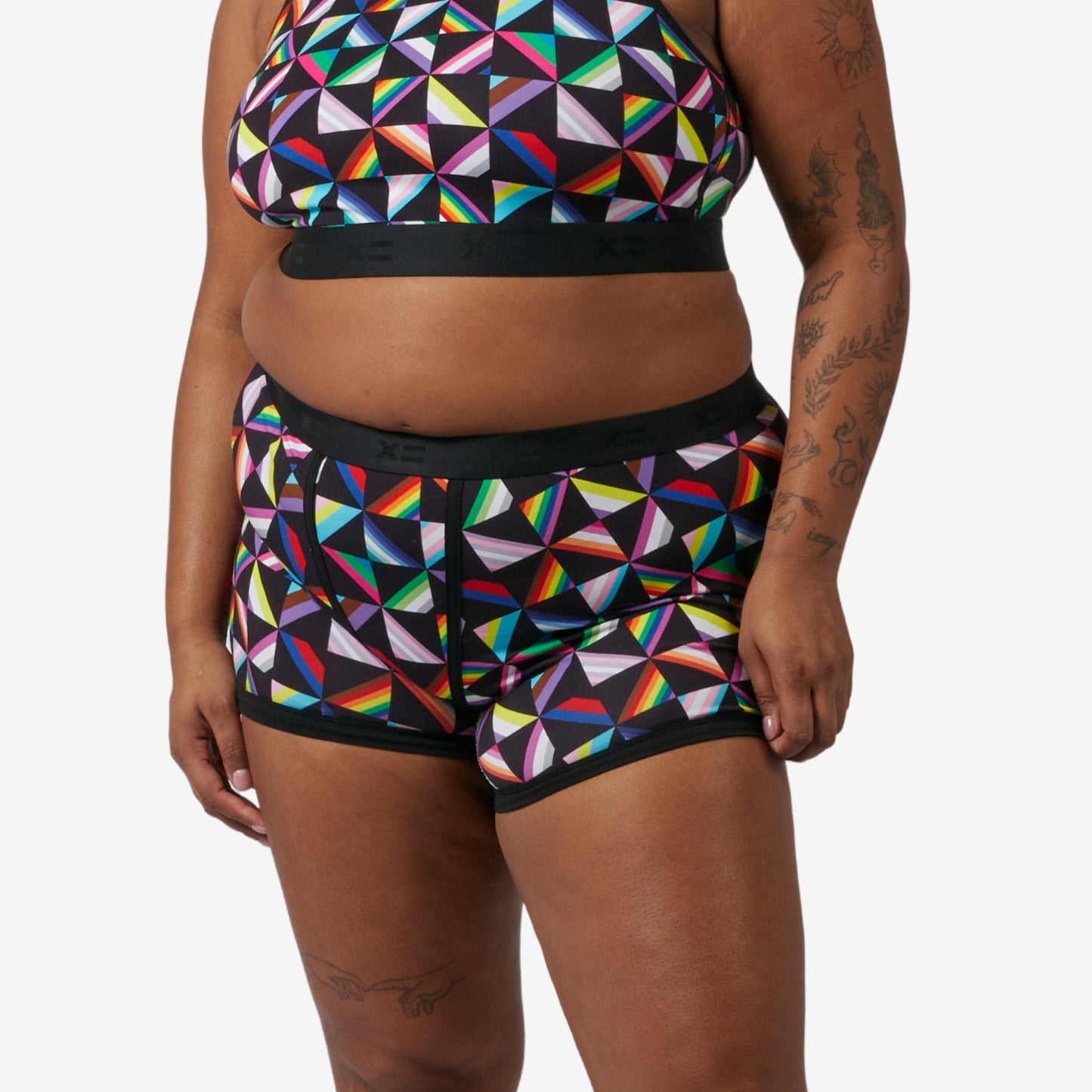 TomboyX 4.5" Trunks - Pride-o-scope Imperfects