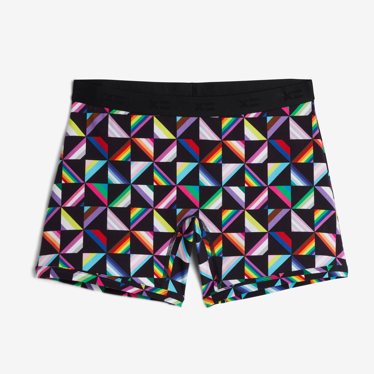 TomboyX 6" No Fly Boxer Briefs - Pride-o-scope Imperfects