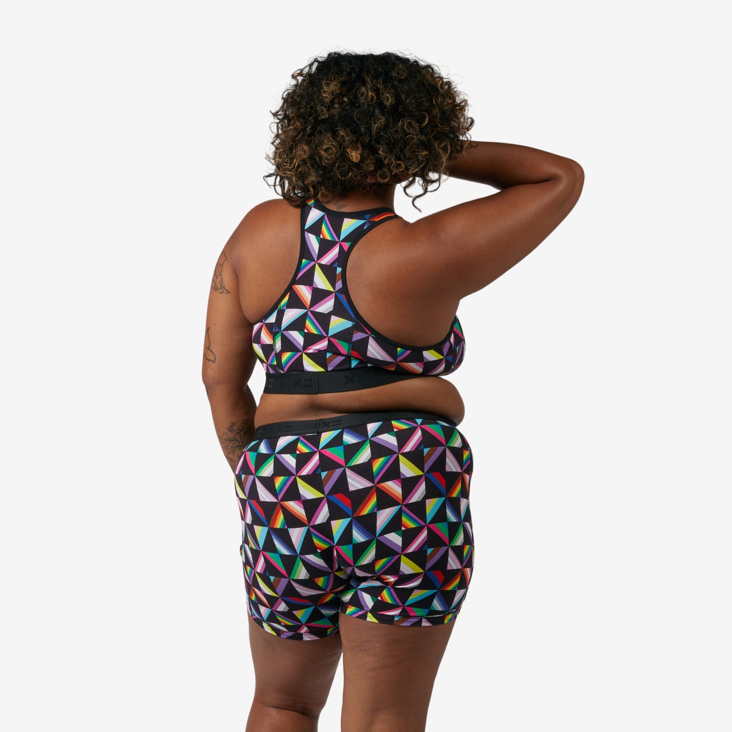 TomboyX 6" No Fly Boxer Briefs - Pride-o-scope Imperfects