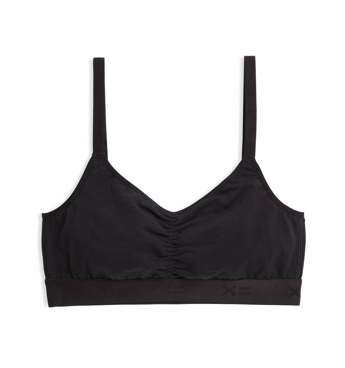 TomboyX V Neck Bralette - Black Imperfects