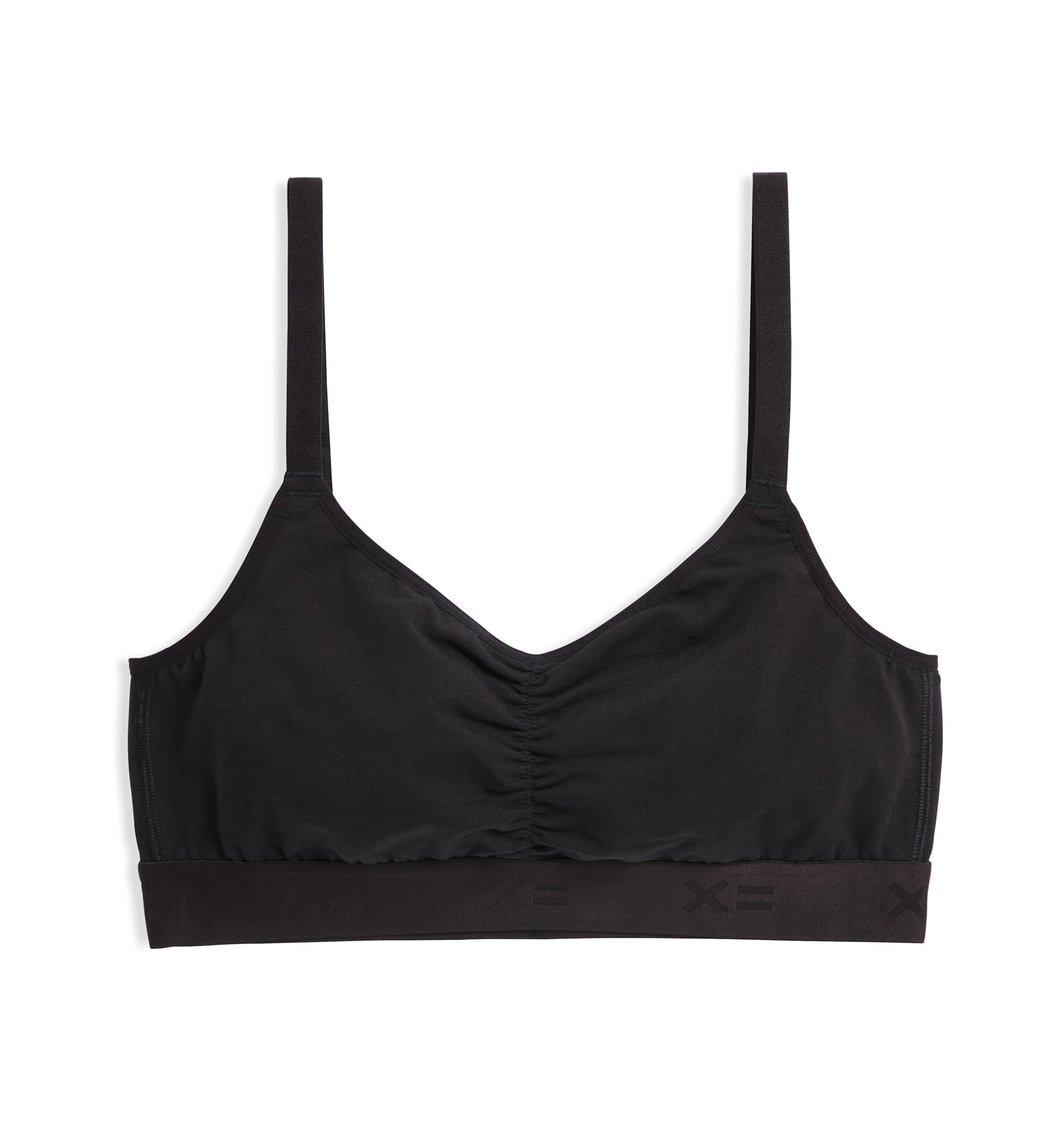 TomboyX V Neck Bralette - Black Imperfects