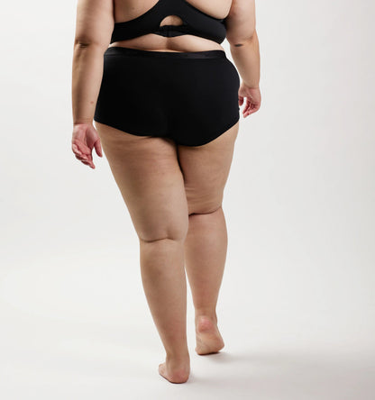 TomboyX Boy Shorts - Black X= Rainbow