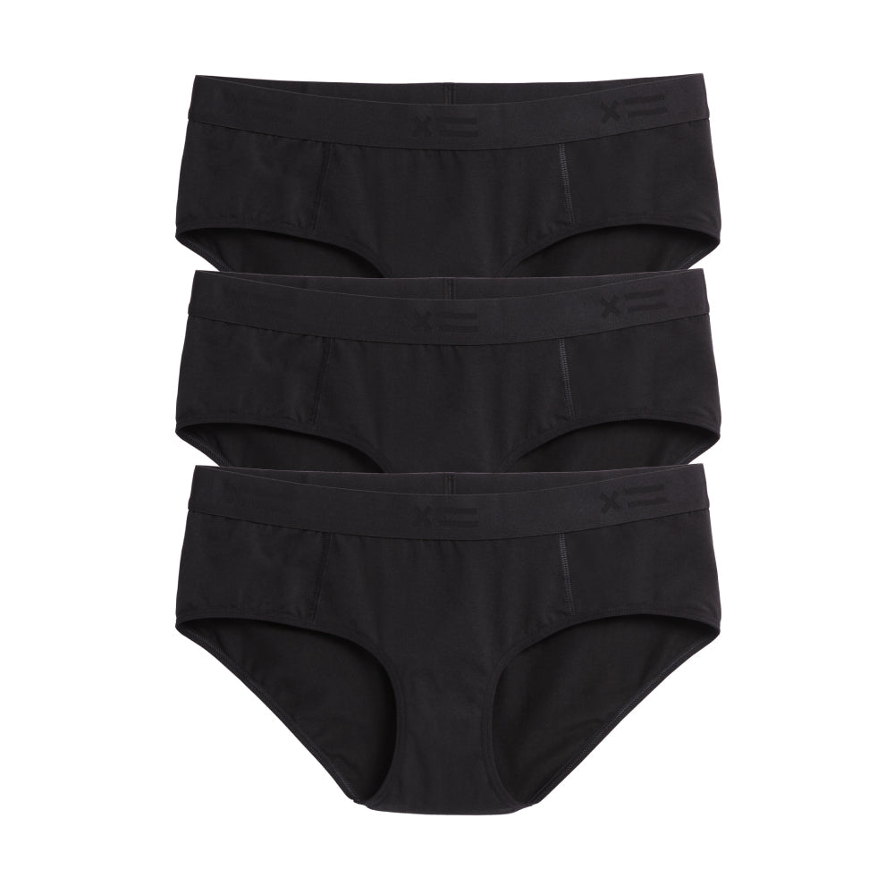 TomboyX Hipster 3-Pack - Black Imperfects