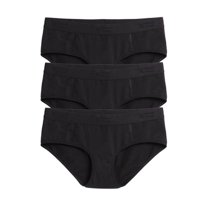 TomboyX Hipster 3-Pack - Black Imperfects