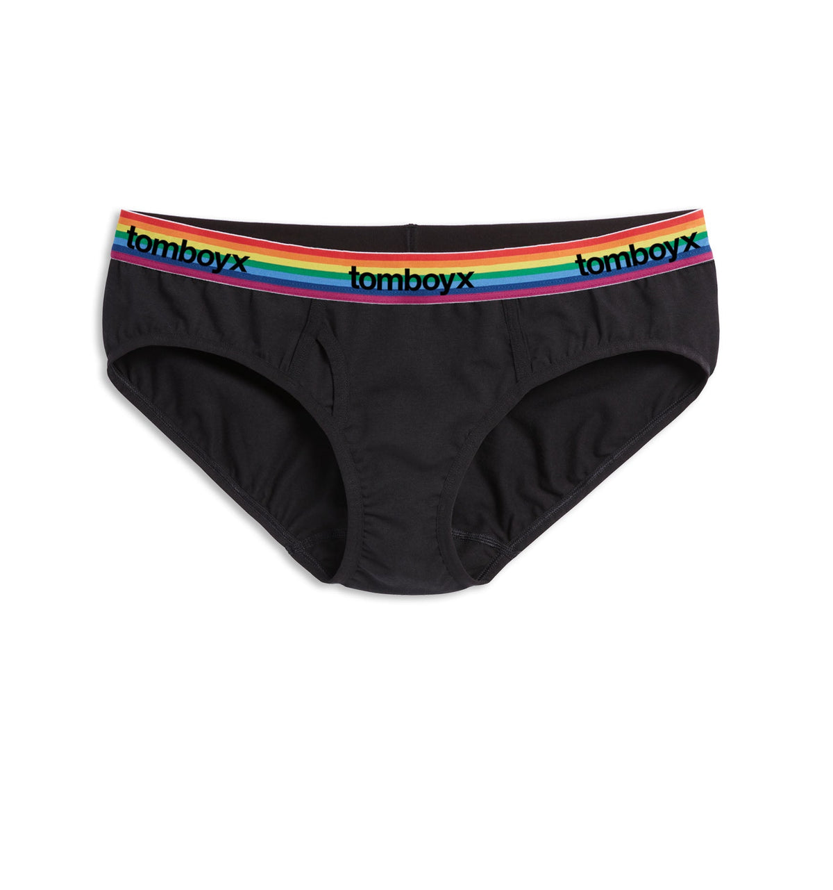 TomboyX Iconic Briefs - Rainbow Logo Imperfects