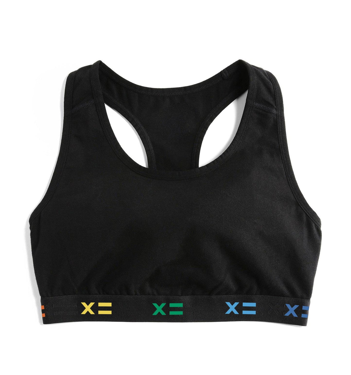 TomboyX Racerback Soft Bra - X= Rainbow Imperfects