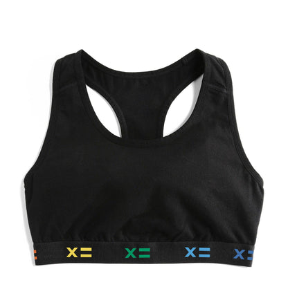 TomboyX Racerback Soft Bra - X= Rainbow Imperfects
