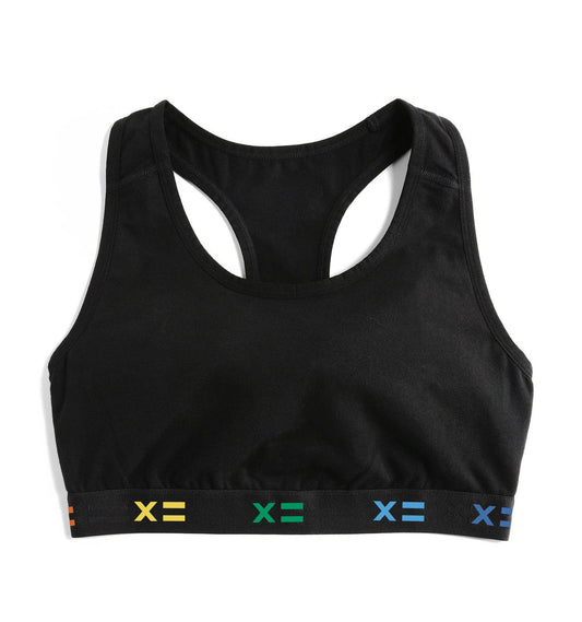 TomboyX Racerback Soft Bra - X= Rainbow Imperfects