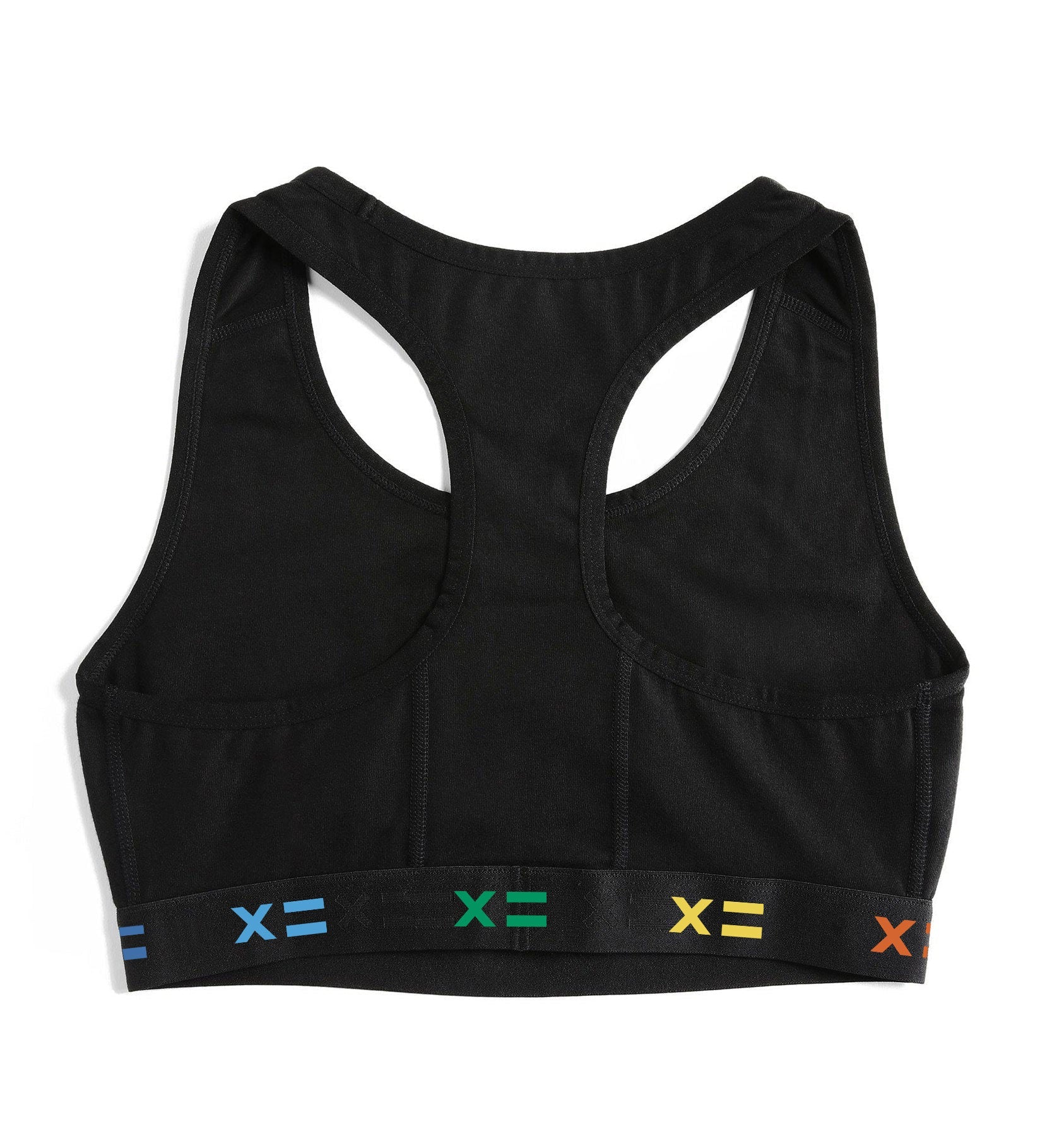 TomboyX Racerback Soft Bra - X= Rainbow Imperfects
