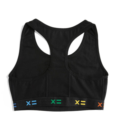 TomboyX Racerback Soft Bra - X= Rainbow Imperfects