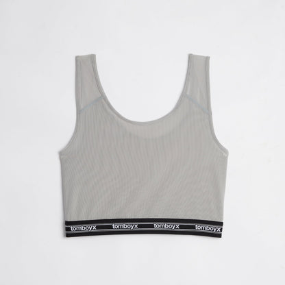 TomboyX Powermesh Essential Bra - Ultimate Gray