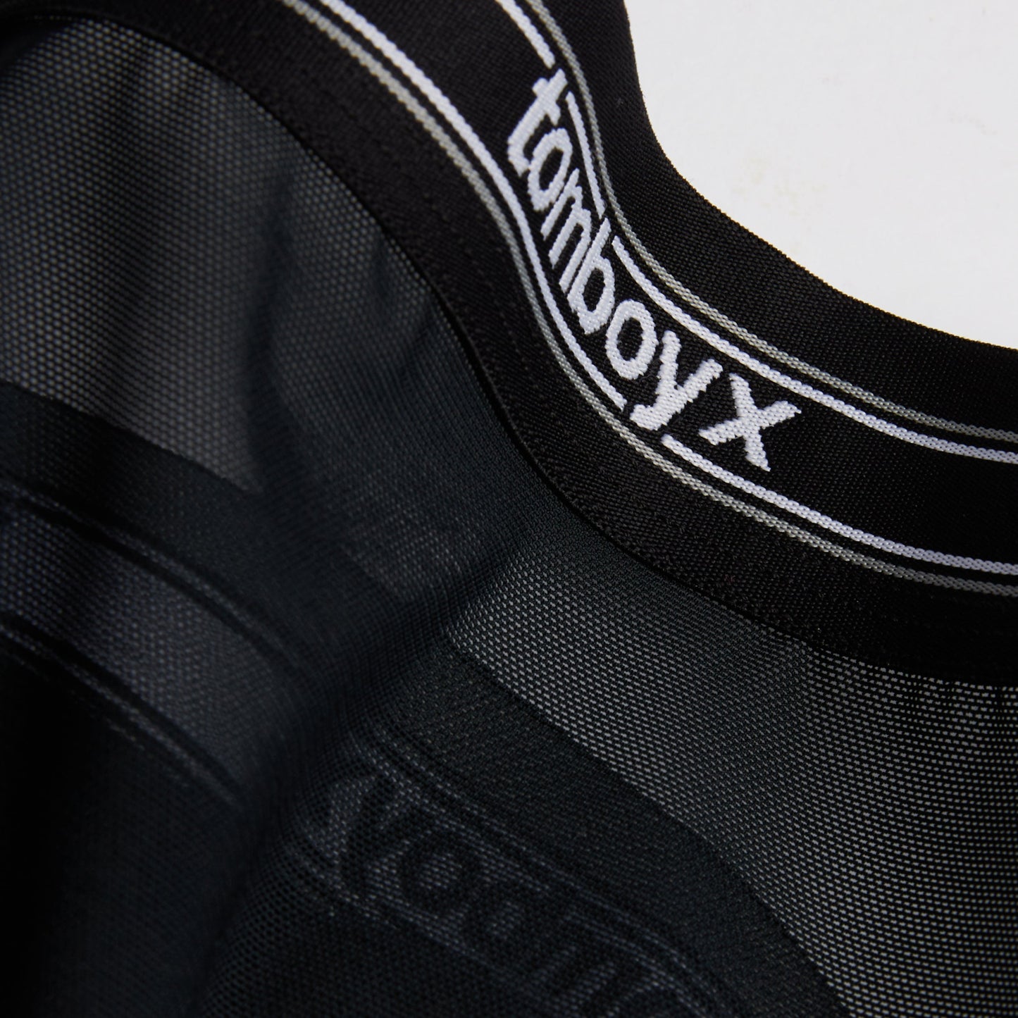 TomboyX Powermesh Essential Bra - Black